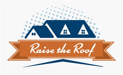 Raise The Roof Contest Logo Graphic Design Free Transparent Clipart