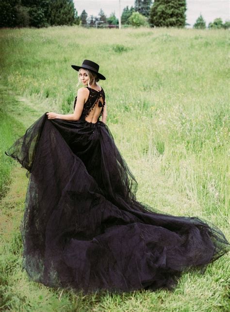 45 Elegant Black Wedding Dresses Sure To Wow