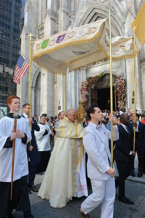 Corpus Christi Processions At Cathedral Parishes Kick Off National