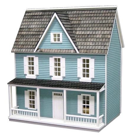 Real Good Toys Finished Farmhouse Dollhouse Kit 12 Inch Scale