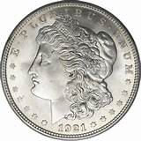 Pictures of Silver Value Morgan Dollars 1921