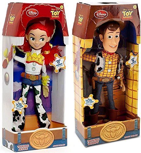 Disney Store Exclusive Toy Story 3 Talking Woody And Jessie Dolls 16