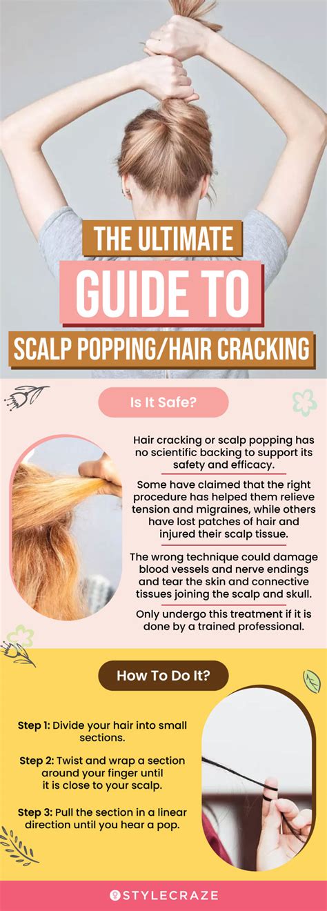 Scalp Popping Or Hair Cracking What Is It Is It Safe For Your Hair