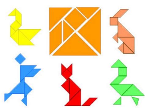 Construye Tu Propio Juego De Tangram