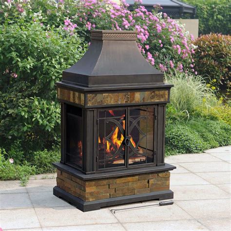 The chiminea is made of 14 gauge steel and painted (powder coated) in a satin. Chimney Outdoor Fire Pit | FIREPLACE DESIGN IDEAS