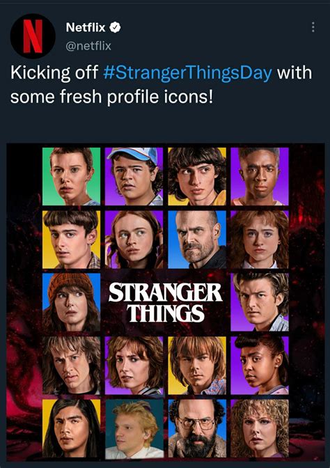 Netflix Has Added 18 New Profile Icons For Stranger Things Characters