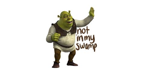 Shrek Not In My Swamp Shrek Long Sleeve T Shirt Teepublic
