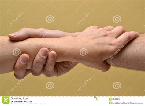 Hands Clasped Stock Photo Image Of Couple Friendship 39470410
