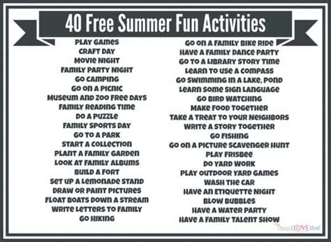 What is your favourite summer vegetable and fruit? 40 Free Summer Fun Activities - Tastefully Frugal
