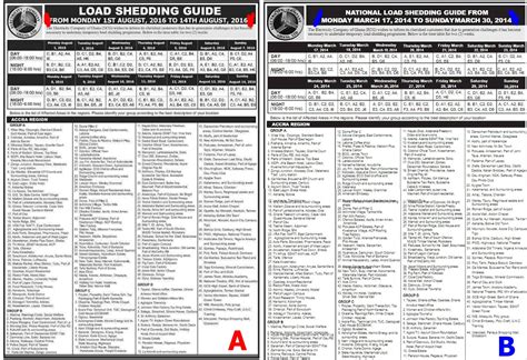 See more of george loadshedding schedule on facebook. Load Shedding Schedule Upington 2020 : Load Shedding ...