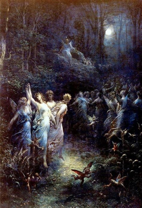 Pin By Master Therion On Moon Gustave Dore Dream Art Midsummer Nights Dream