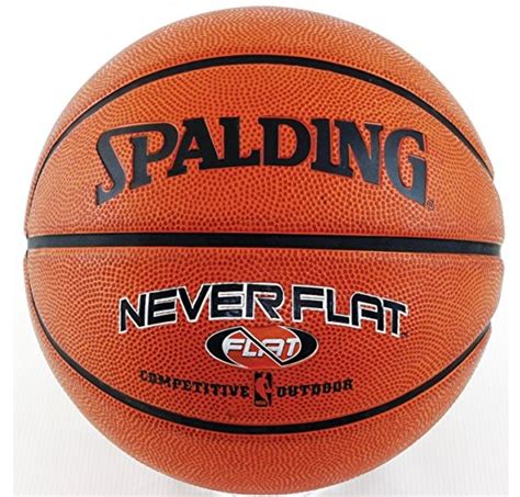 Spalding Never Flat Outdoor Ball Review Game Basketballs