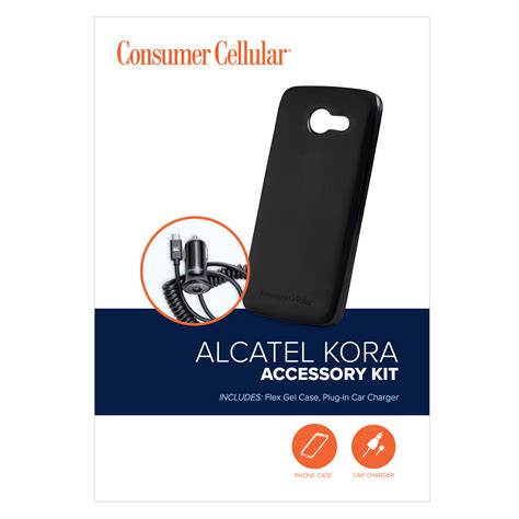 Consumer Cellular Kora Kit Alcatel Kora Accessory Kit