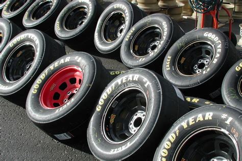 Tires and normal tires is that nascar tires are filled with nitrogen, not normal air (question. Goodyear vs. Hoosier: Remembering the NASCAR Tire Wars ...