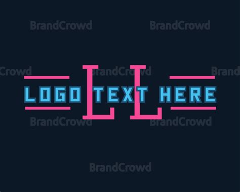 Neon Programmer Lettermark Logo Brandcrowd Logo Maker