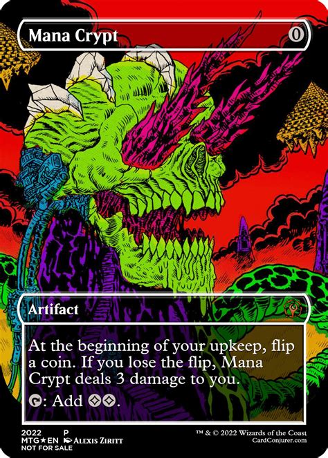 When WotC won't give you a cool looking Mana Crypt to match the Heads I