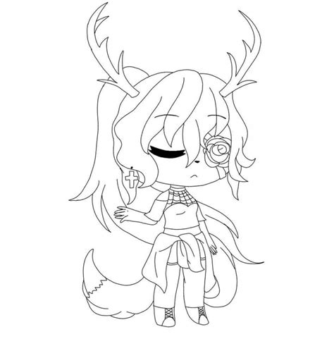 Free printable gacha life coloring pages berbagi ilmu. Pin on Coloring pages