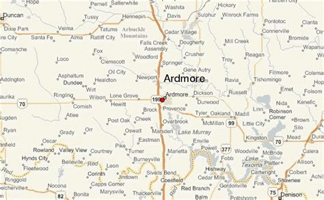 Ardmore Oklahoma Location Guide