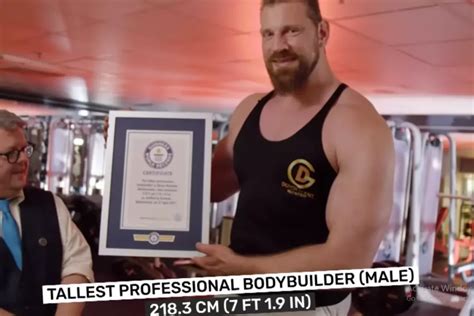 The Tallest Bodybuilder Olivier Richters Bio And Net Worth