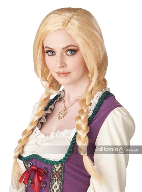 Soft Blonde Braids Wig California Costumes