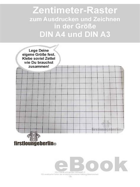 Bundesrepublik deutschland erdkunde unterrichtsmaterial die. Zentimeter-Raster DIN A4 und DIN A3 malen Karos zum ...