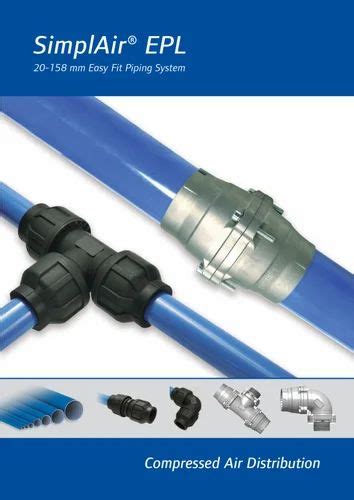 Compair Aluminum Modular Piping System For Compressed Air Distribution