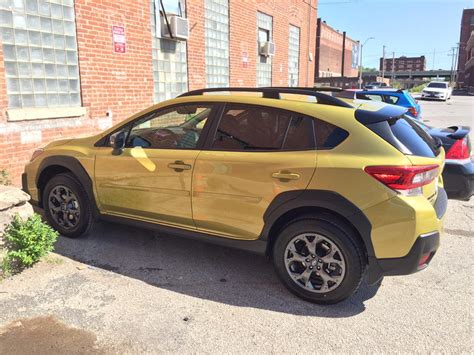Picked Up This Sweet Ride Today 2021 Crosstrek Sport In Pyp