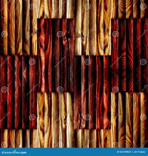 Abstract Paneling Pattern Seamless Background Wooden Surface Stock Image Image Of