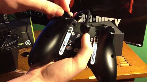 Scuf Competition Controller Unboxing Xbox 360 Youtube