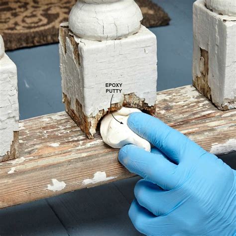 Replace Rotted Wood With Epoxy Putty For Small Repairs You Can Use