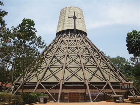 A Birds Eye View Of The Ugandas Martyrs Shrine In Namugongo New