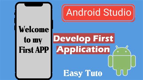 How To Develop First Android App Beginners Tutorial Android Studio