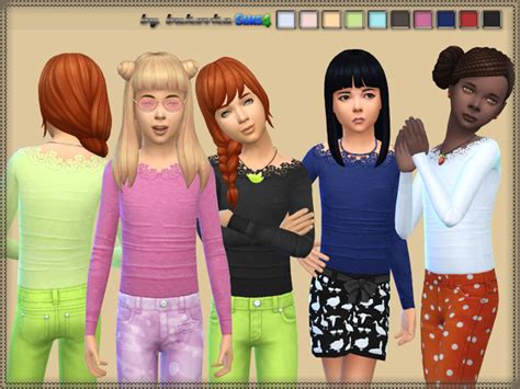 Sims 4 Ccs The Best Clothing For Kids By Bukovka