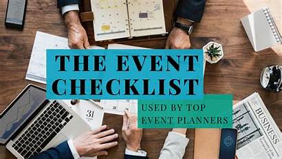 Event Checklist Check Planning Events Need Things