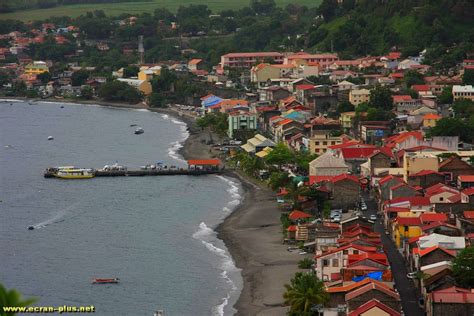 Vue Sur Saint Pierre Martinique Saint Pierre Martinique Fond