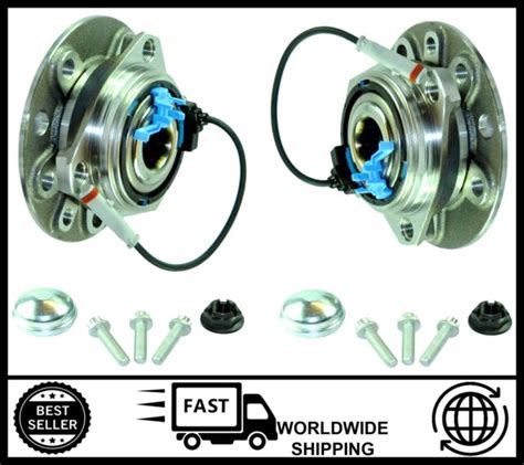 PAIR Wheel Bearing Hub 5 Stud FRONT FOR Opel Vauxhall Astra H Mk5