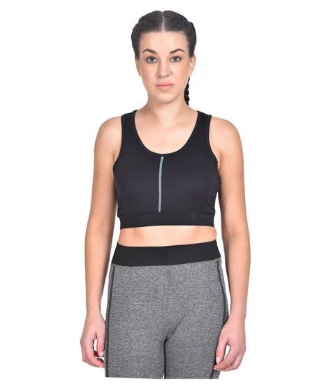 Buy Athliv Polyester Sports Bras Black Online At Best Prices In India