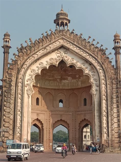 The Rumi Darwaza And Sometimes Known As The Turkish Gate In Lucknow