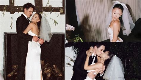 Ariana Grande Unveils Never Before Seen Wedding Photos With Dalton Gomez