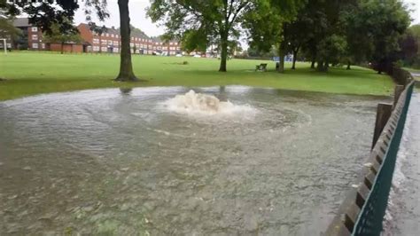 Flooding In Bromsgrove Causes Traffic Chaos Youtube