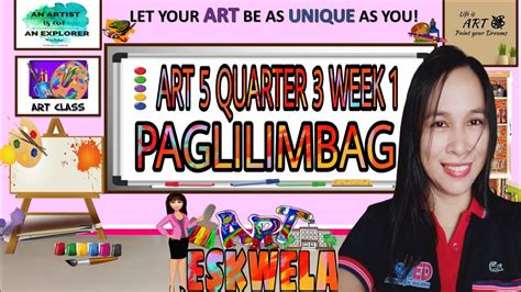 Paglilimbag Grade5 Lesson In Art Quarter3 Week1 Youtube