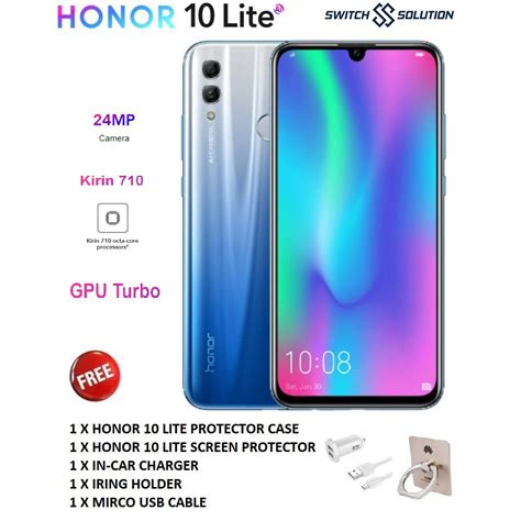 Honor 20 lite smartphone specs, with the processor, the memory, resolution, density, size, weight, material, video sensor, photo, sar head and body technical specifications of the honor 20 lite smartphone. Honor 10 Lite Price in Malaysia & Specs | TechNave