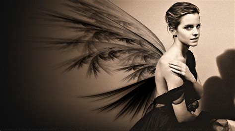 Wallpaper Deviantart Sepia Fashion Emma Watson Beauty Eye Woman