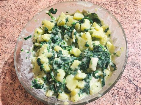 Recette de Gratin dépinards et pommes de terre au chèvre