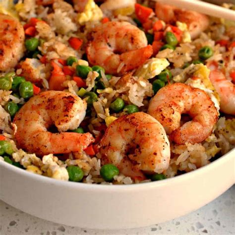 How To Make Homemade Shrimp Fried Rice Small Town Woman