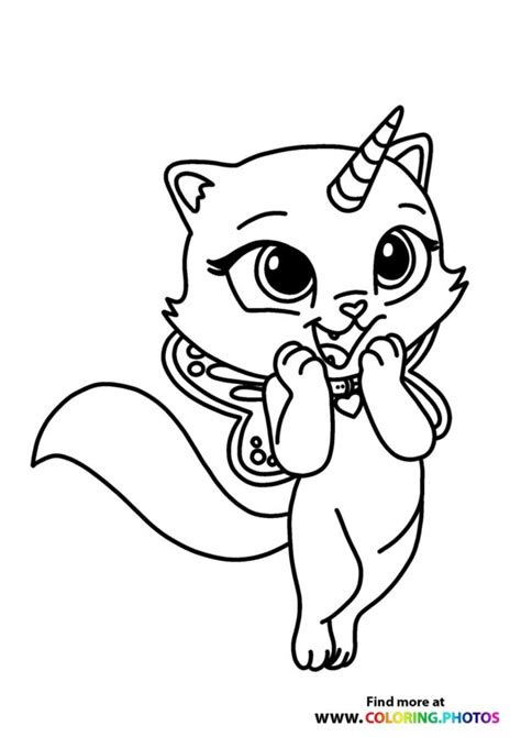 Minecraft Unicorn Coloring Pages For Kids