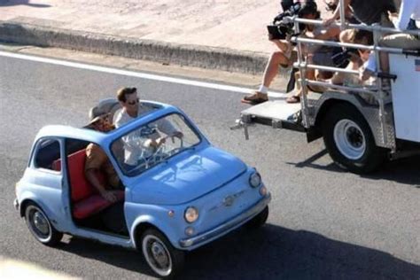 Johnny Depp In A 1959 Fiat 500 N Fiat 500 The Rum Diary Johnny Movie