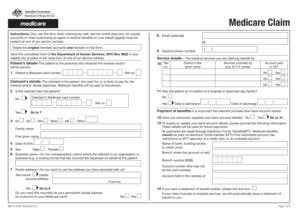 Medicare Claim Form Ms014 Fill Online Printable Fillable Blank