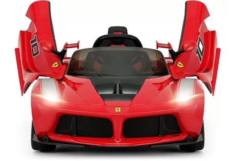 Carro Eléctrico Montable Para Niños Ferrari De Lujo Rastar Envío Gratis
