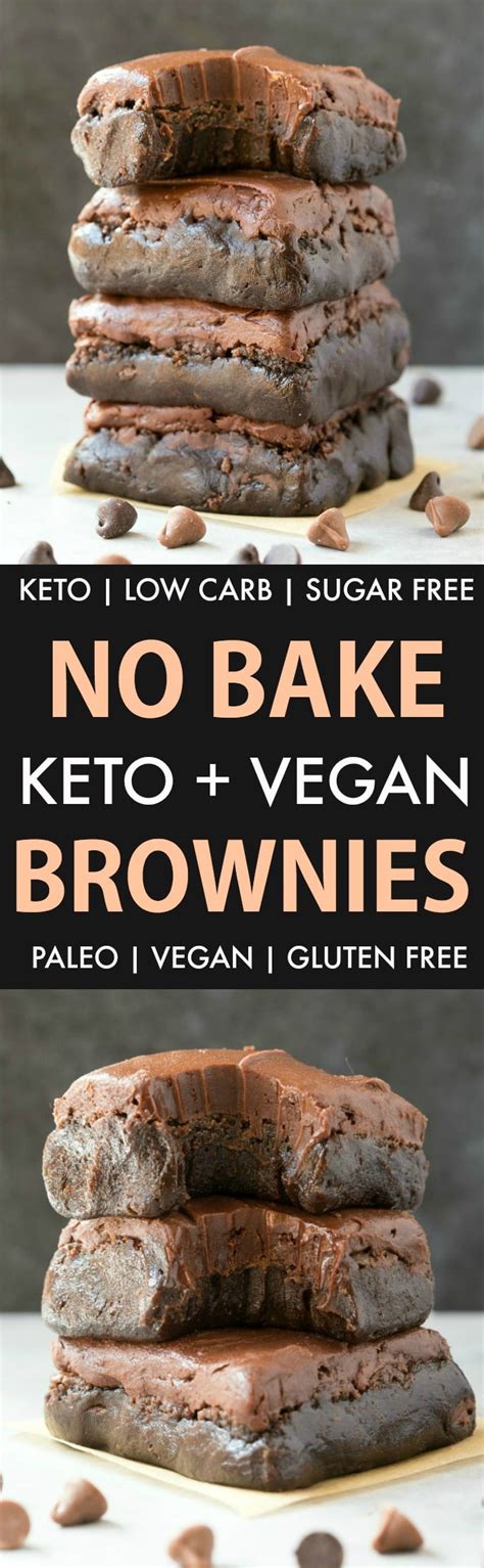 healthy paleo vegan no bake brownies keto low carb